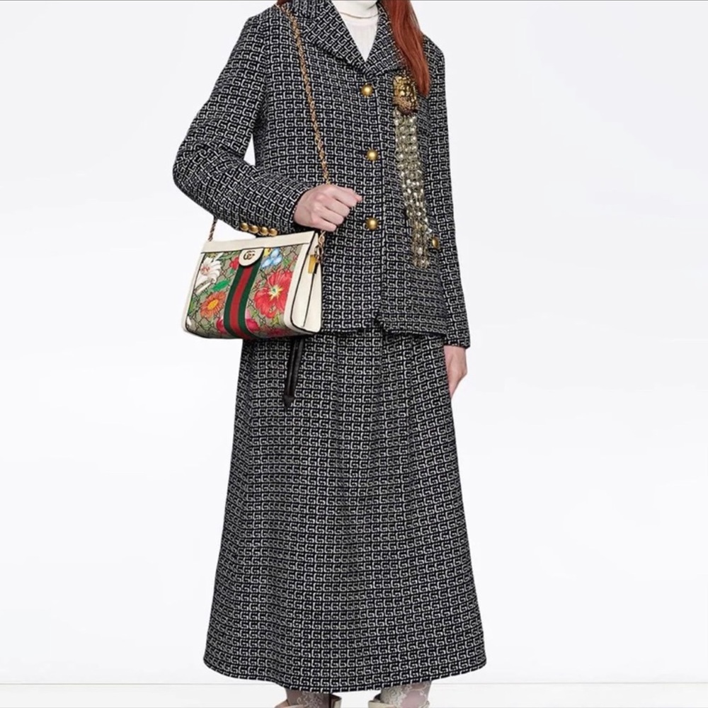 ‼️SOLD‼️ Authentic Gucci Flora Chain Shoulder Bag - Picture 2 of 14